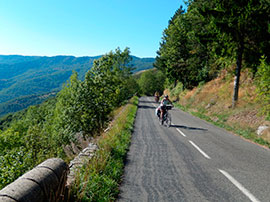 Fietskampeertocht Gard - Hérault (F)